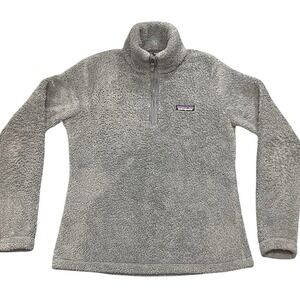 Patagonia Women's Los Gatos 1/4 Zip Fleece Teddy Pullover Gorpcore Hiking XS